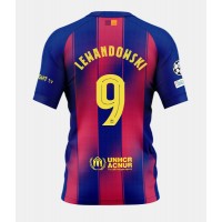 Moški Nogometni dresi Barcelona Robert Lewandowski #9 Domači 2025-26 Kratek Rokav